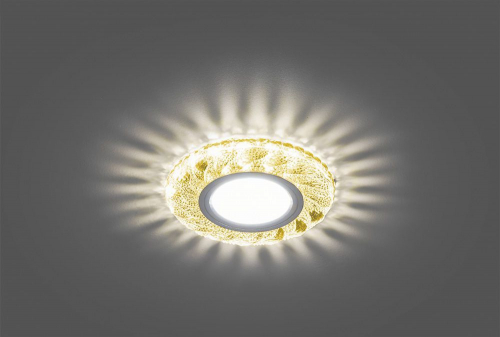 Светильник встраиваемый с белой LED подсветкой Feron CD907 потолочный MR16 G5.3 желтый 28978 в г. Санкт-Петербург  фото 2