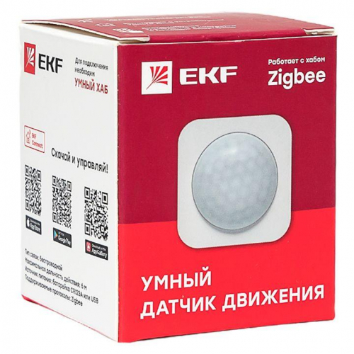 Датчик движения умный Zigbee Connect EKF is-pir-zb-1 в г. Санкт-Петербург  фото 8