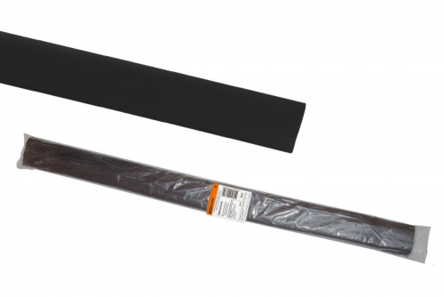 SQ0518-0235 Термоусаживаемая трубка ТУТнг 14/7 черная по 1м (50 м/упак) TDM