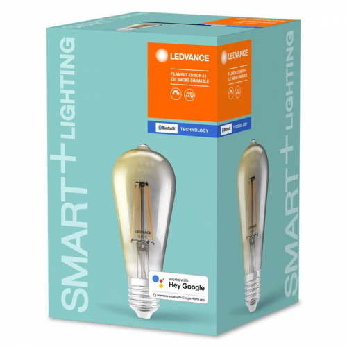 Лампа светодиодная SMART+ Filament Edison Dimmable 44 6Вт/2700К E27 LEDVANCE 4058075486140 в г. Санкт-Петербург  фото 2