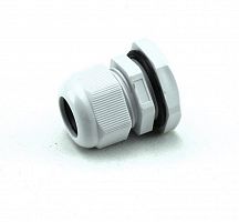 zeta30903 Сальник MG25 d12-15мм IP68 пластик. сер. ГОФРОМАТИК 