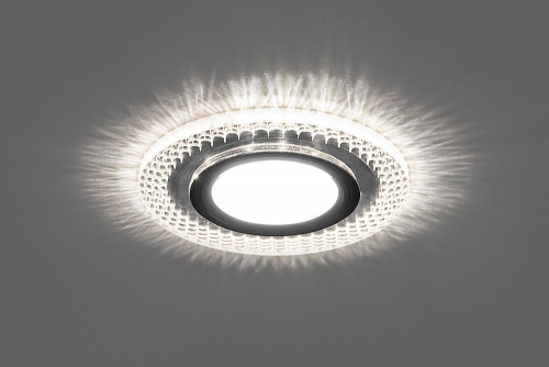 Светильник встраиваемый с белой LED подсветкой Feron CD955 потолочный MR16 G5.3 прозрачный 32566 в г. Санкт-Петербург  фото 2