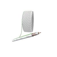 Б0044613 Кабель коаксиальный SAT 703 B 75 Ом Cu/(оплетка Cu 75%) PVC бел. (уп.10м) Эра 