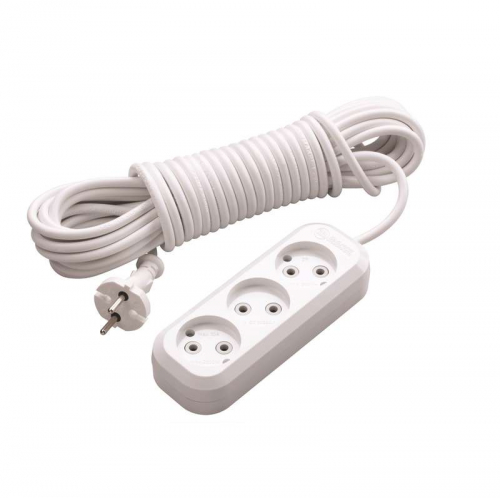 MGP129 Удлинитель 3х15м без заземл. 10А IP20 Makel 