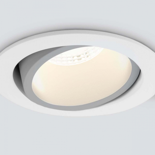Встраиваемый светодиодный светильник Elektrostandard 15267/LED 7W 4200K белый/серебро a055723 в г. Санкт-Петербург  фото 3