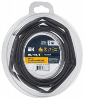UDR12-006-003-002-K02-T Трубка термоусадочная ТТУ нг-LS 6/3 черн. (уп.2м) IEK 