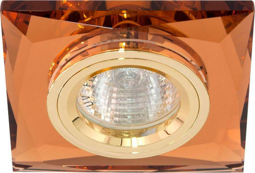 Светильник встраиваемый Feron 8150-2 потолочный MR16 G5.3 коричневый 18640 в г. Санкт-Петербург 
