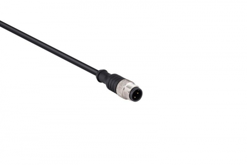 SKM12F3YXV2 Кабель соединительный 2м со штепселем M12х3 ПВХ IP68 EMAS 