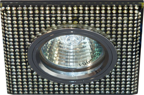 Светильник потолочный, MR16 G5.3 черный-серебро, серебро, 8119-2 28307 в г. Санкт-Петербург 