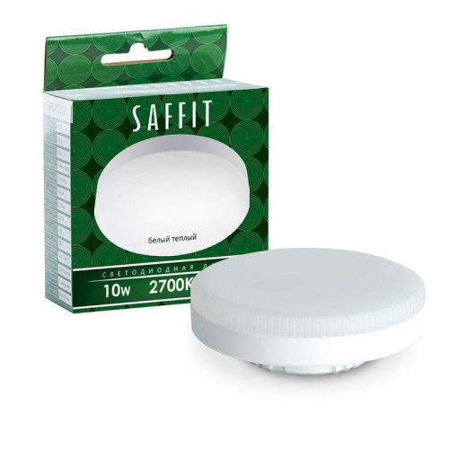 55227 Лампа светодиодная SB10 10Вт 2700К GX53 230В SAFFIT 