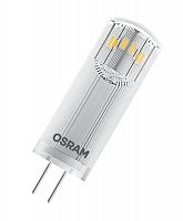 Лампа светодиодная LED Star 200лм 1.8Вт 2700К тепл. бел. G4 PIN угол пучка 300град. 12В (замена 20вт) прозр. пластик (уп.2шт) OSRAM 4058075449800 в г. Санкт-Петербург 