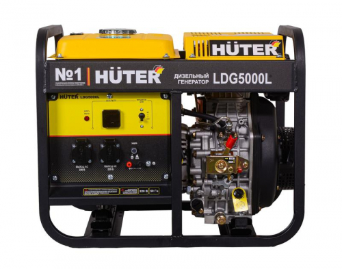 64/2/11 Электрогенератор дизельный LDG 5000L HUTER 