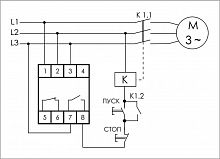 Реле контроля фаз для сетей с изолированной нейтралью CKF-11 (монтаж на DIN-рейке 35мм; регулировка задержки отключения; контроль чередования фаз; 3х400В 8А 1Z 1R IP20)(аналог ЕЛ-11Е) F&F EA04.004.003 в г. Санкт-Петербург 