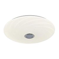 UL-00007840 Светильник ULI-D291 72W/SW+RGB/50 MERCURY накладной диммир. пульт ДУ (в/к) Bluetooth колонка 3000К/4000К/6500К/RGB 5700лм Uniel 