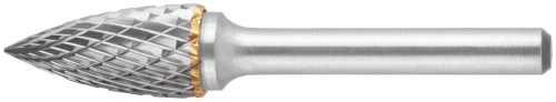 Шарошка карбидная, штифт 6 мм, тип "G", параболическая заостренная 12х25х70 мм 36622 в г. Санкт-Петербург 