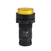 362092 Кнопка с подсветкой OptiSignal Compact D22 С7-PL-B510 желт. 1НО 24В AC/DC XB7NW35B1 КЭАЗ 