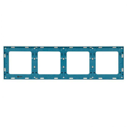 Рамка 4-м Стокгольм бел. с линией цвета синий PROxima EKF EAM-G-305-30 в г. Санкт-Петербург  фото 6