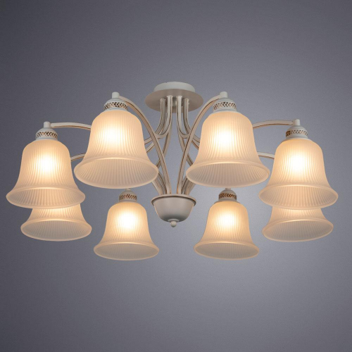 Потолочная люстра Arte Lamp Emma A2713PL-8WG в г. Санкт-Петербург  фото 3