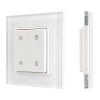 032983 Панель SMART-P47-DIM-G-SUF (3В 1 зона Knob 2.4G) (стекло) Arlight 