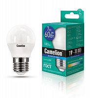 Лампа светодиодная LED7-G45/865/E27 7Вт 220В Camelion 12647 в г. Санкт-Петербург 