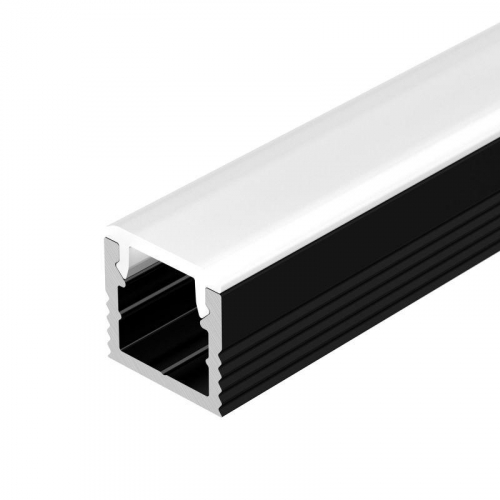 049018 Профиль SL-MINI-10-2000 BLACK L2000 алюм. Arlight 