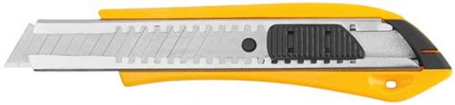 Нож технический 18 мм усиленный пластиковый, лезвие 15 сегментов в г. Санкт-Петербург  фото 4