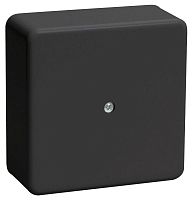 UKO10-100-100-029-K02-E Коробка распаячная ОП 100х100х29 черн. IEK 