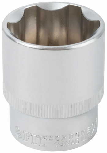 62057 Головка шестигранная CrV 1/2дюйм 27мм FIT  фото 2
