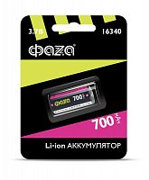 Аккумулятор 16340 3.7В Li-Ion 700мА.ч без платы защиты BL-1 ФАZА 5039087 в г. Санкт-Петербург 