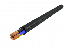 Кабель силовой КГТП-ХЛ 5х2.5(N.PE)-380/660-3бар  