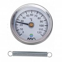 Термометр аксиальный MVI, 0-120C, D63 мм, накладной в г. Санкт-Петербург 