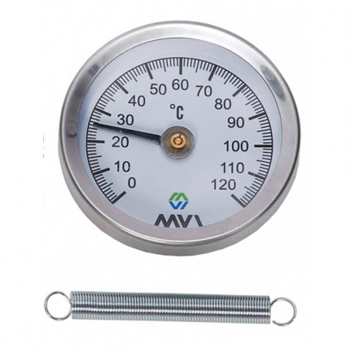 Термометр аксиальный MVI, 0-120C, D63 мм, накладной в г. Санкт-Петербург 