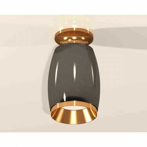Комплект накладного светильника Ambrella light Techno Spot XS1123043 DCH/PYG черный хром/золото желтое полированное (N6905, C1123, N7034) в г. Санкт-Петербург  фото 3
