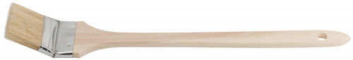 Кисть радиаторная, натур. светлая щетина, деревянная ручка 2.5" (63 мм) в г. Санкт-Петербург 