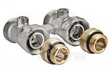 VT.345K.N.E04 Узел для нижнего подключения радиатора 1/2' х 3/4' евроконус (комплект)