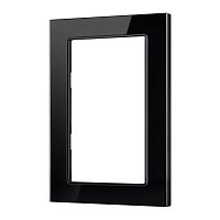 043791 Рамка стеклянная FRM-GLARE-GS-D-BK Arlight 
