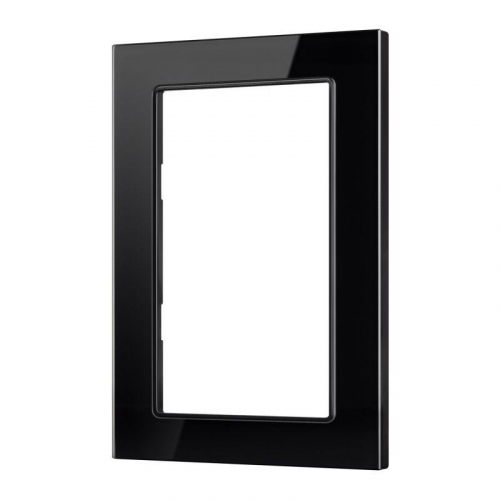 043791 Рамка стеклянная FRM-GLARE-GS-D-BK Arlight 