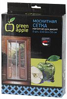 Сетка магнитная на дверь 210х50см магнитный замок 12шт липучка крепежная GBN007 в упак. 2шт Green Apple Б0032054 в г. Санкт-Петербург 