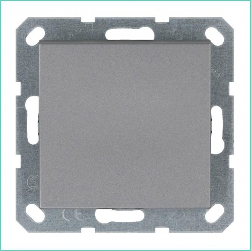 G3011S Выключатель 1-кл. 10А IP20 механизм алюм. Jasmart 
