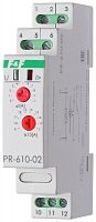 EA03.004.002 Реле тока РR-610-02 (исп.2 (100-190А); монтаж на DIN-рейке 35мм 230В 10А 1P IP20) F&F 