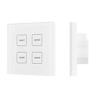037192 Панель сенсорная DALI-901-11-ADDR-DIM-DT6-IN White (BUS) (IP20 пластик) INTELLIGENT ARLIGHT 