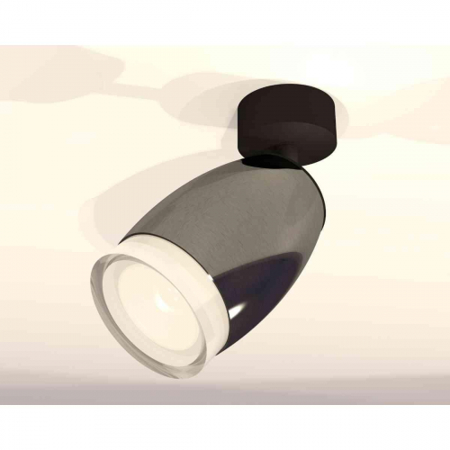 Комплект накладного светильника Ambrella light Techno Spot XM1123005 DCH/SBK/FR черный хром/черный песок/белый матовый (A2210, C1123, N7160) в г. Санкт-Петербург  фото 3