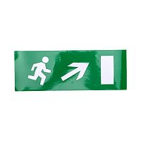 Наклейка для аварийного светильника "Направление к эвакуационному выходу направо вверх" Rexant 74-0140-1 в г. Санкт-Петербург 