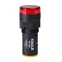 357830 Лампа AD16DS(LED) матрица D16мм красн. 110В AC/DC КЭАЗ 