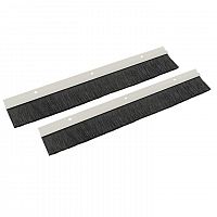 BSCE4045C Буртик щеточный на алюм. держателе 400х45 (уп.2шт) Basic EKF 