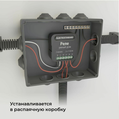 Реле Wi-Fi Elektrostandard 76007/00 4690389185083 в г. Санкт-Петербург  фото 3