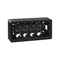 8200770-038 Коробка наружной установки на 3 поста графит Simon82 Detail 