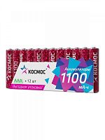 KOCR03NIMH1100mAh12S Аккумулятор HR03 1100мАч Ni-MH 12 в спайке КОСМОС 