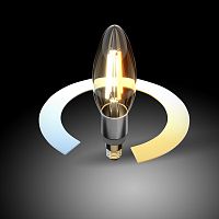 Лампа светодиодная филаментная диммируемая Elektrostandard E14 5W 3300/4200/6500K прозрачная BLE1437 a055921 в г. Санкт-Петербург 