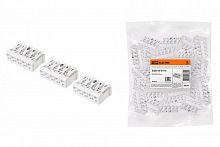 SQ0510-0115 Клемма пружинная соединительная КСП5-3L+N+PE, 16 A TDM